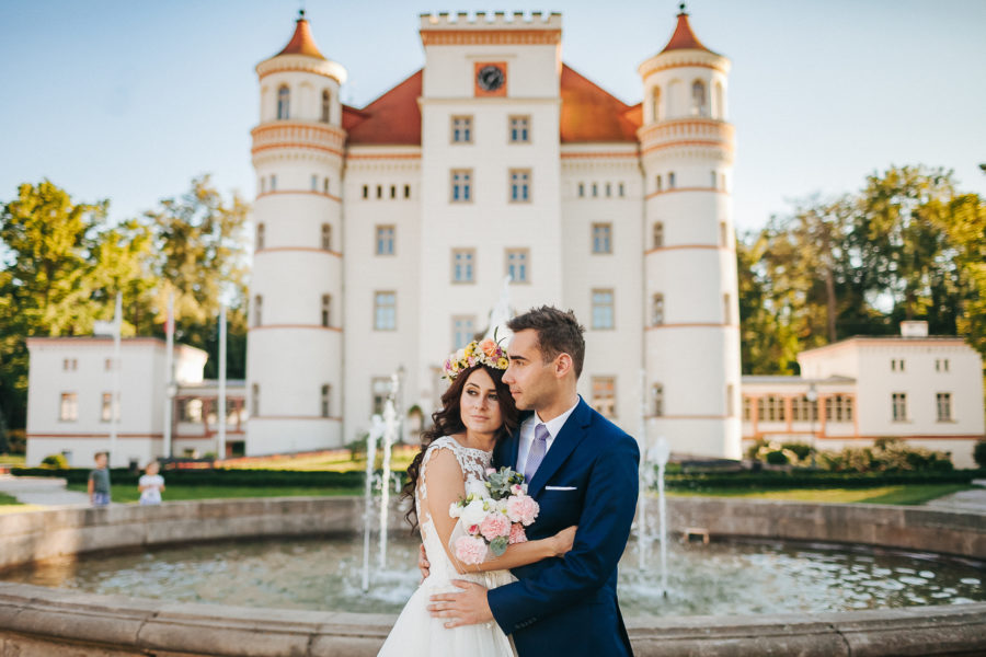Kamila i Michał | sesja ślubna – Pałac Wojanów, Jelenia Góra